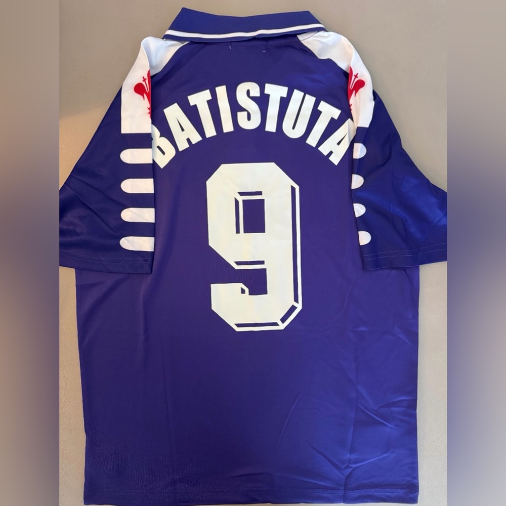 Batistuta fiorentina retro jersey